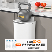 2023新款 黏钩专用大号纸篓收纳桶厨 家用垃圾桶厨房壁挂带盖子挂式