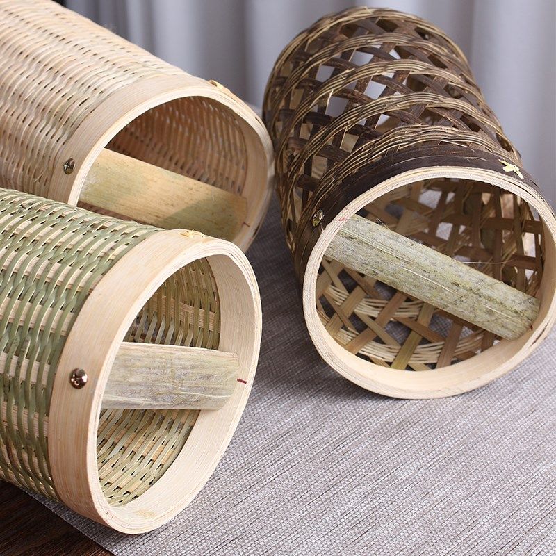 老式暖壶纯手工竹编保温瓶保温壶家用热水壶复古民国电视玻璃内胆