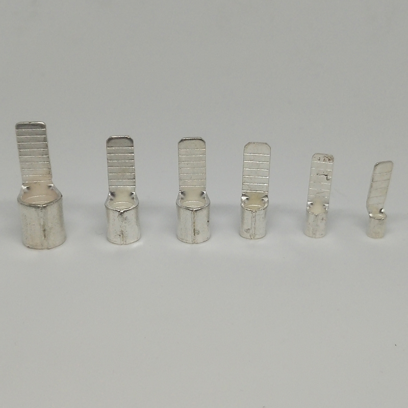 c45空开插针插片铜鼻子电线接头空气开关冷压接线端子铜线鼻子