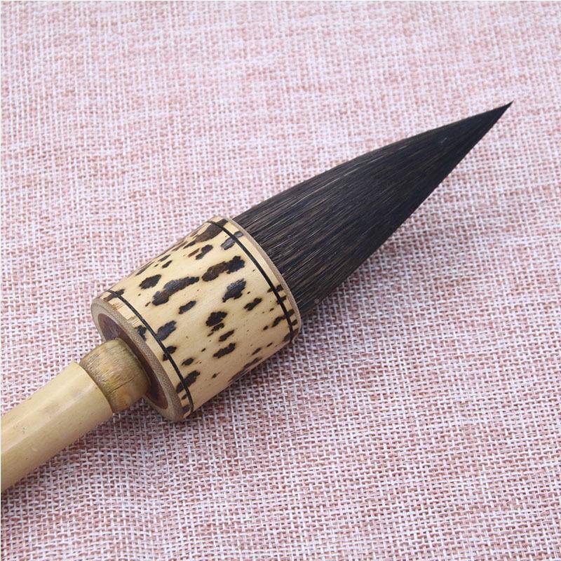 【雲和国】大号画提斗毛笔灰【雲和】鼠尾貂毫熊豪毛笔对联福字大