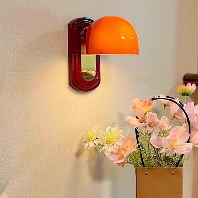 中古vintage美拉德卧古室床头壁灯美式复40327道户入玄关过阳台墙