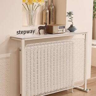 罩暖气片上置物架装饰盖YRK遮挡靠墙边长条入户正方对门轻奢玄关