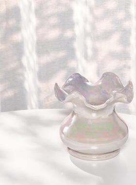 蜀门ns奢梦幻鲜i花花瓶水培电家居装饰干花轻客厅视柜插花摆GCU件