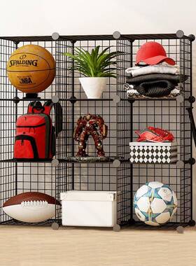 书地架简约易置物柜架客厅小书柜儿童储TUT物简落收纳架子铁艺收