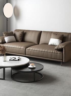 办室沙发商务待大厅会客区公洽谈简约现代接轻BCB茶几奢组合套装