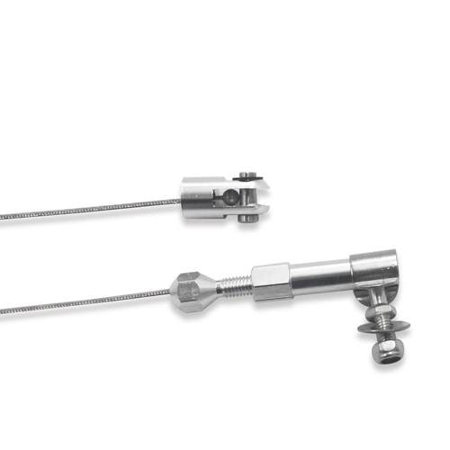 不3和2Le-TCB034英寸6汽车通用织编节气门电缆套件燃油管路套件锈