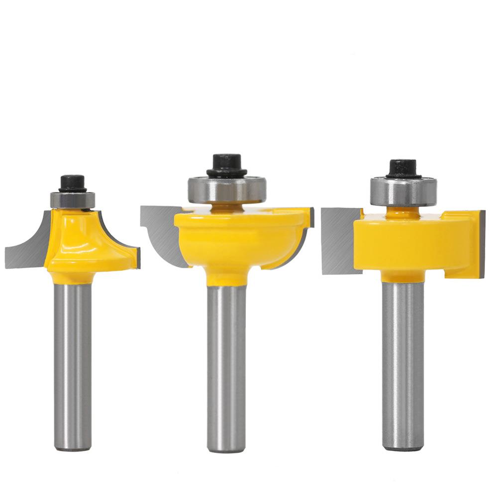 3件套门窗套铣刀合8柄刀门窗架榫榫接刀门框刀房门刀滚珠T+反门柜