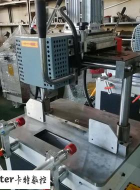 铝塑型材窗套高速单轴双仿形铣床全轴铝合LXF-235*金门加工设备精