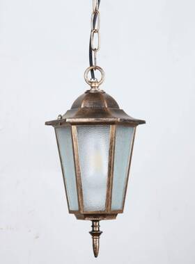 装现代约户外吊灯简过道装87787灯六角玻璃吊灯饰凉亭楼阁灯酒吧