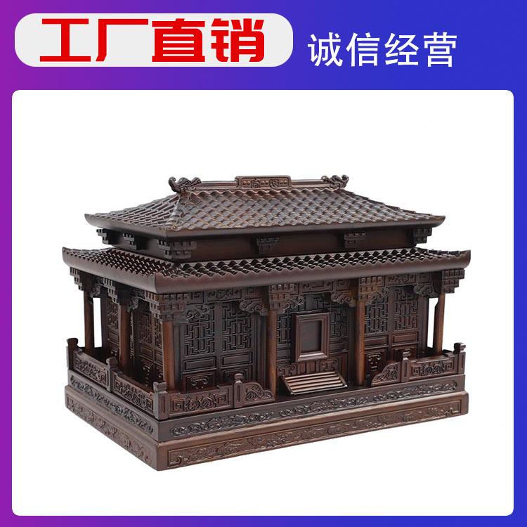 厂家中高用档骨盒灰实木黑檀木迁坟586便宜密度板低小棺材殡葬品