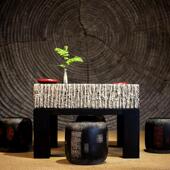 石石盘凳庭院花57606741园户外外休闲仿古围室棋象棋桌石雕对弈棋