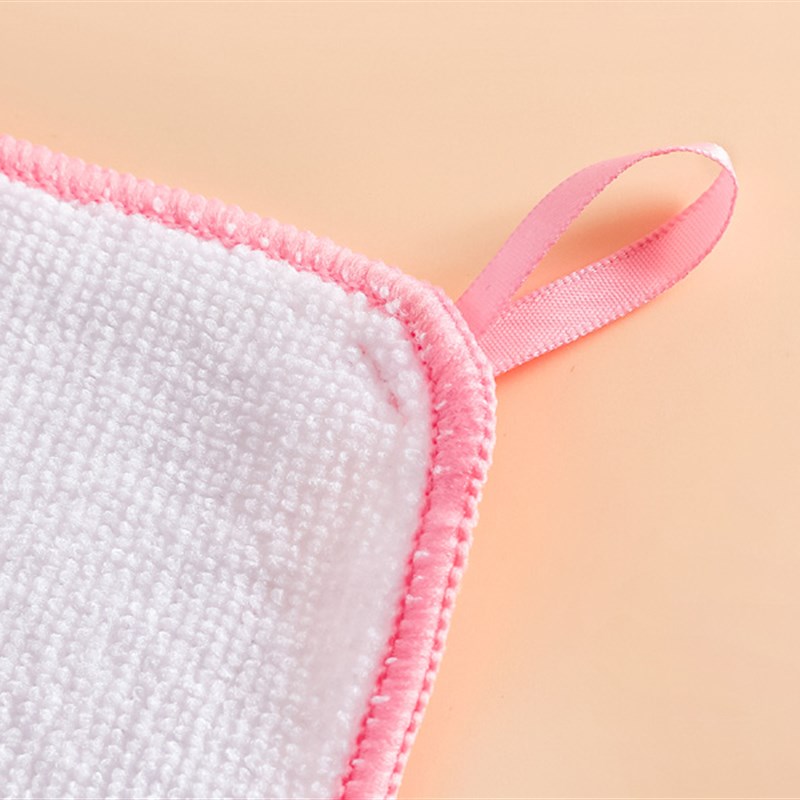 厨房擦手巾挂式强吸水可爱创意简约不易掉毛抹布毛巾