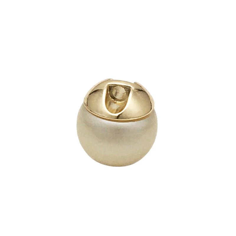 米色珍珠衬衫纽扣高档圆形暗脚小钮扣女上衣开衫小扣子儿童外套扣