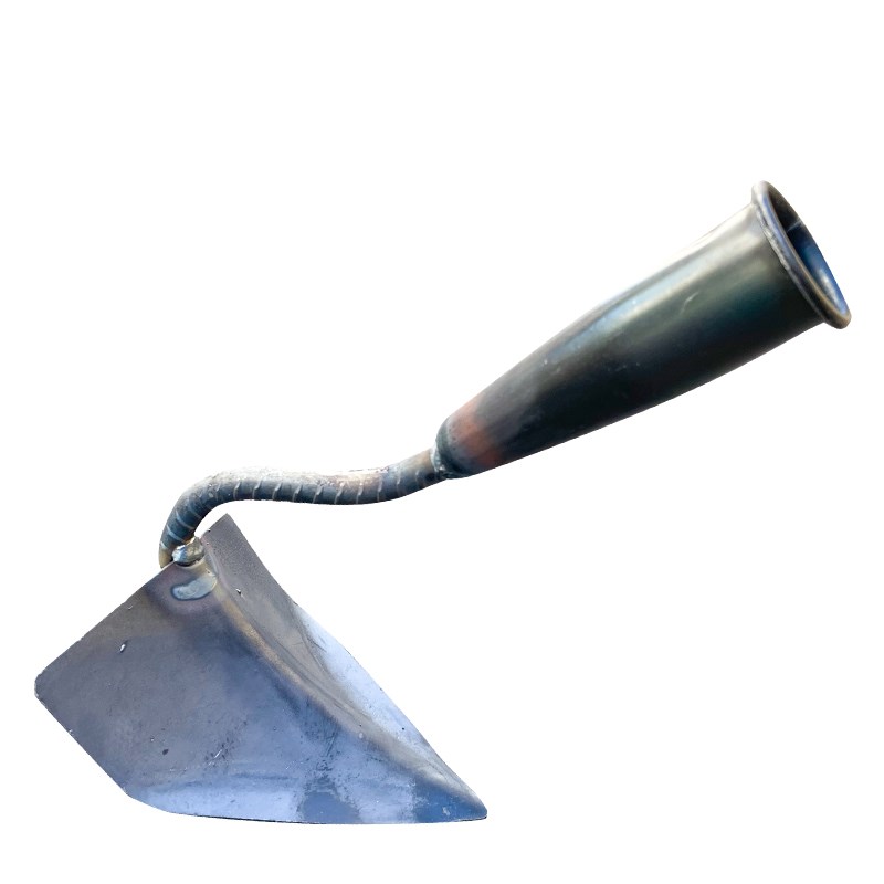 起垄锄开沟三角锄头农用松土翻垄工具家用种菜除草犁地施肥手拉梨