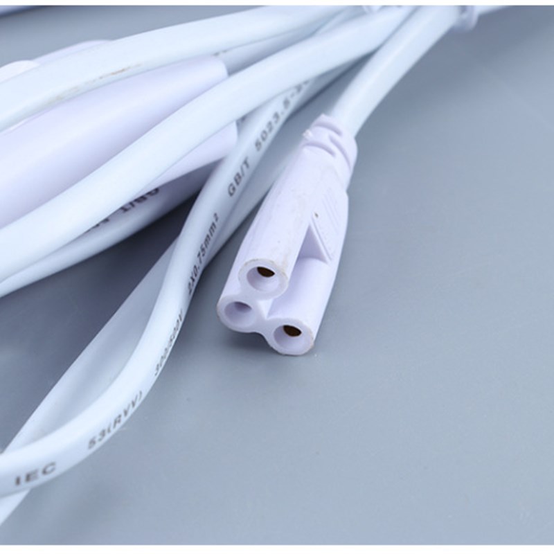 T5/T8一体化电源线带开关插头延长线插座电源连接线接led灯管配件