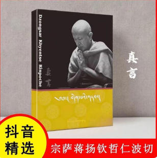 真言 蒋扬钦哲仁波切 32开本216页蒋扬钦哲仁波切著 藏汉双语 大师哲学知识读物 正版 小红书爆火语录 现货