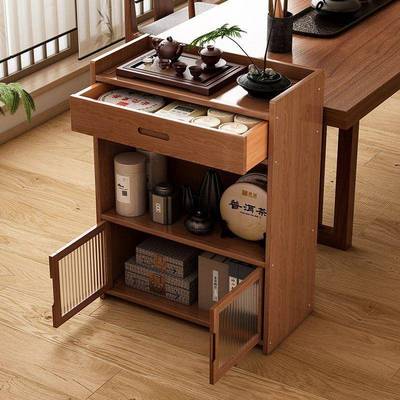 置物架多层零落地易收纳架子墙厨简房REE客厅楠竹靠杂物食茶叶储