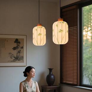 式美学床头灯新228中式宋国复古风灯笼宫灯玄关走廊入户装饰吊吊