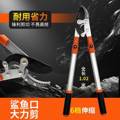 20241108修树枝园林果树剪枝刀修枝剪剪高粗剪大力剪省伸力缩园艺