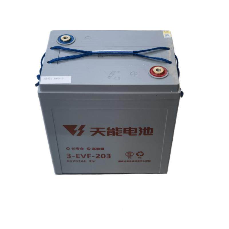 天3能蓄电池-车DF-24四轮叉车巡逻车811观光洗地机0铅酸电瓶6V240