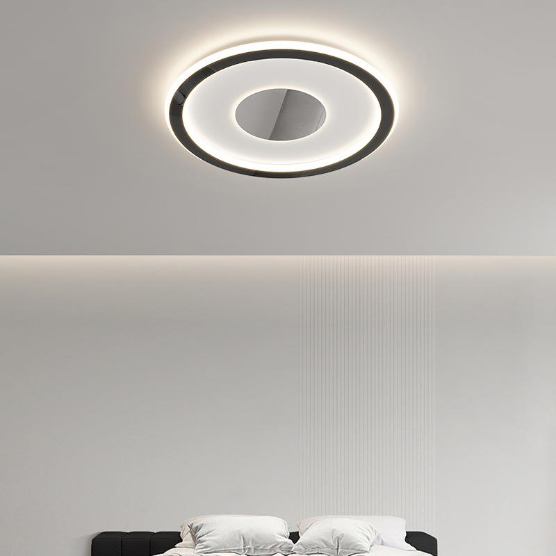 意式极欧简房间卧室圆形设吸顶灯北现代64322全光谱计款书房阳台