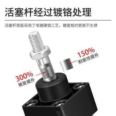 气动气缸小5型标准524气C缸S32/40/0/63/80/100X25X50X1000X20X30