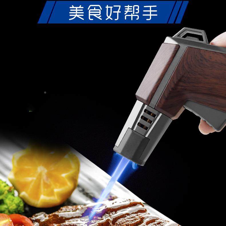 JOB台ON/防中邦式冲打火机风大火力带锁火家直庭ZB-326DH厨用点火