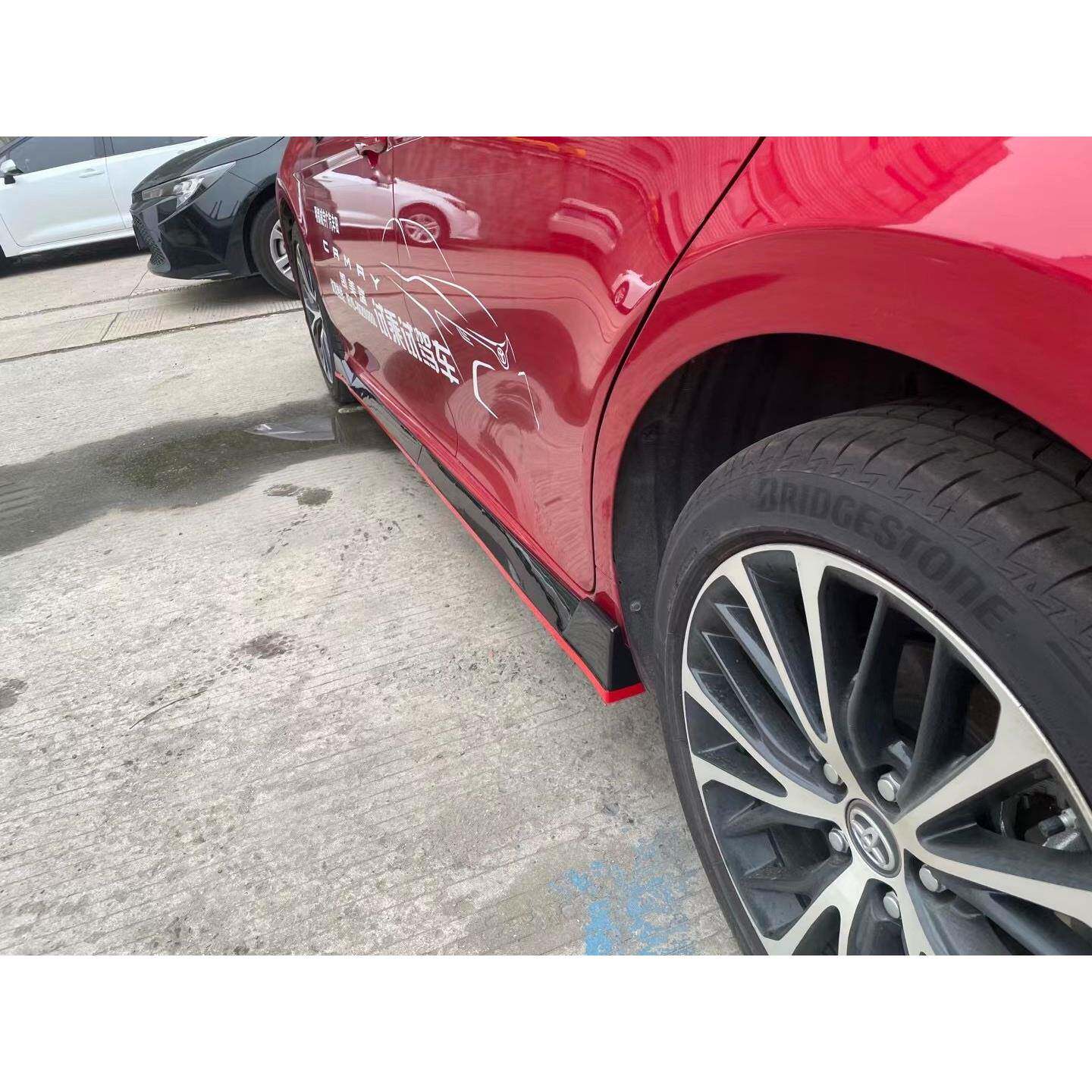 适用于18-侧2款小八代凯美1瑞68717包围裙改装凯美瑞