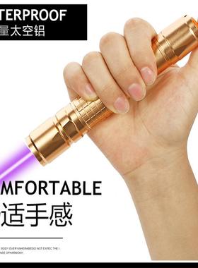 齐影200m激光光手电蓝紫激光手118紫光电绿色光蓝色激笔w三色外壳