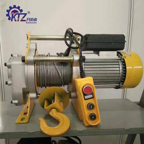 小型吊机22壳0V用1吨多功能提升机SEU铝卷扬机380起重电V动葫家芦