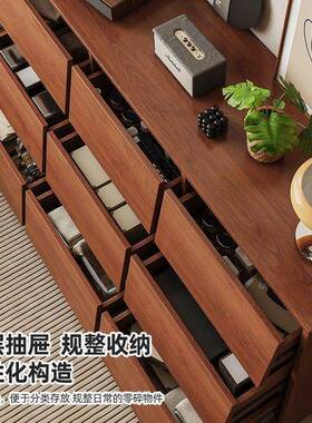 实木斗OZP柜客厅复古抽柜置物柜古风斗柜卧室中屉床尾九柜储物柜