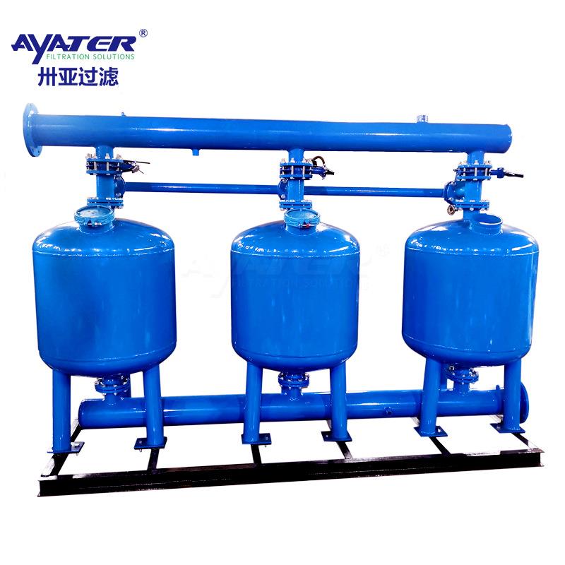 直销浅层过滤器全自GFO动冲设洗砂反石去除泥沙悬砂浮物过滤备