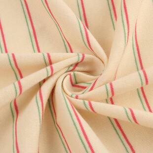 21支针织TVC条面彩色横条纹汗布180纹克纯重棉全棉布料匹条纹布料