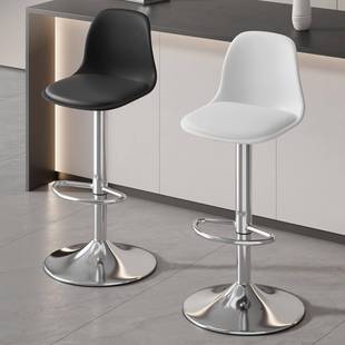 高级感吧台椅升降椅高凳子靠家用简详询客服约酒吧椅银台商用吧脚