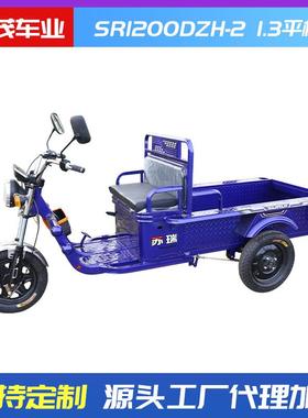 电动三轮SR1200DZ车货车新款瓶家用电轮车人代步车载重小货运三平