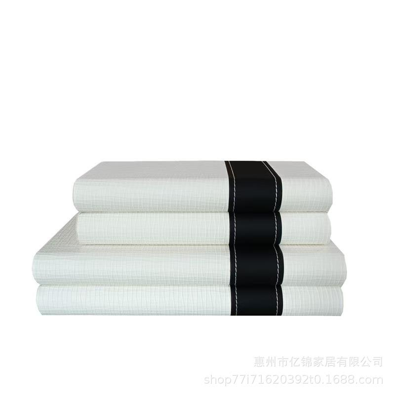 饰轻奢约YJ0046木质皮革首盒样间卧室玄关收纳盒软装饰品简板盒装
