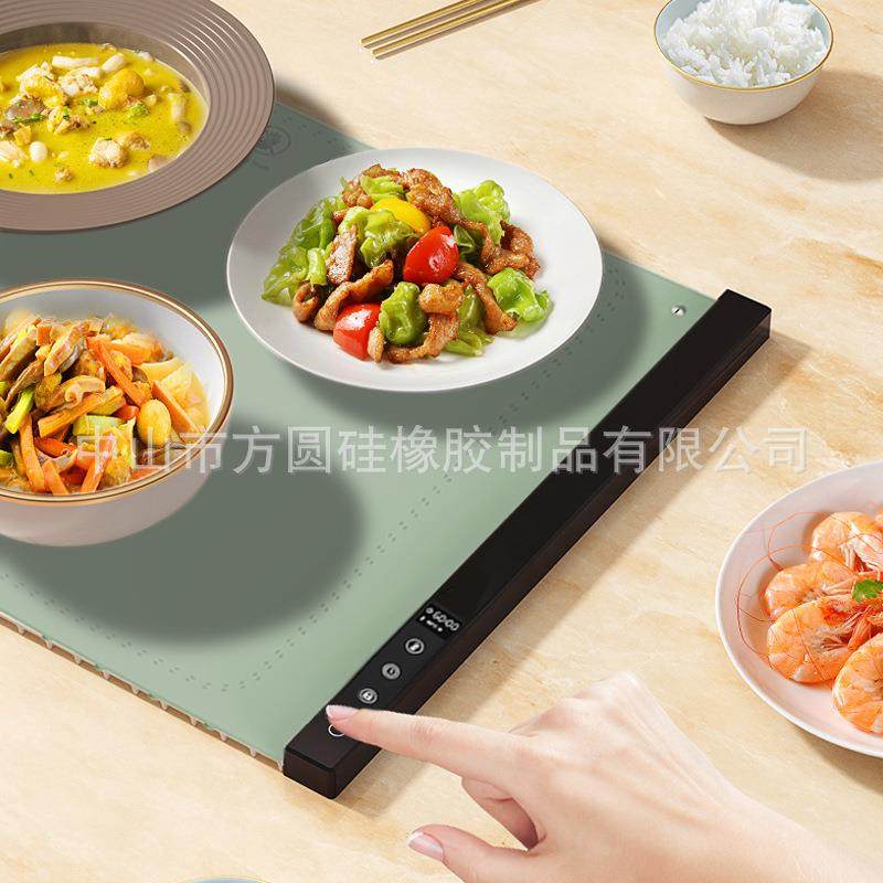 美规欧规硅蓝色（黑规胶暖菜板可折叠饭菜保温加热垫1英1板0V/220,生活电器,保温碟/暖菜板/冷暖杯垫/暖桌垫,淘宝优惠券,粉丝福利购,淘宝优惠卷