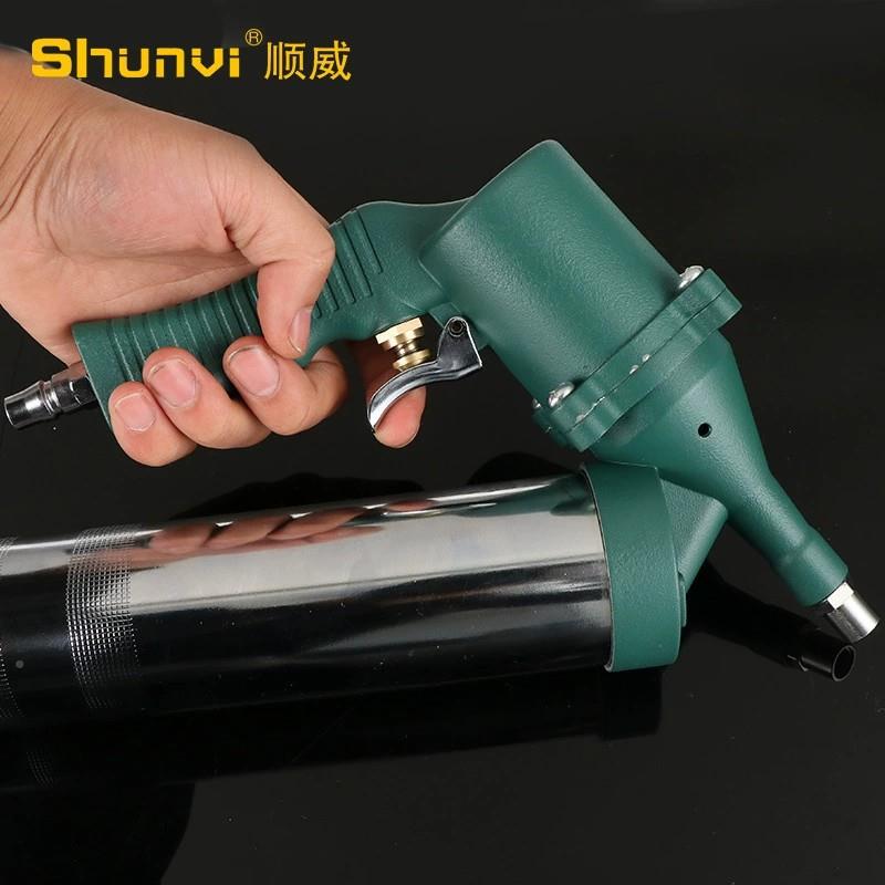 动763黄油枪动高压气压黄油枪汽气动牛油枪黄油油桶打油手机加注