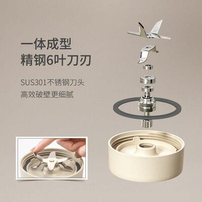 Thi美max膳师壁膳美师破配机件杯盖泵大破功率高转速