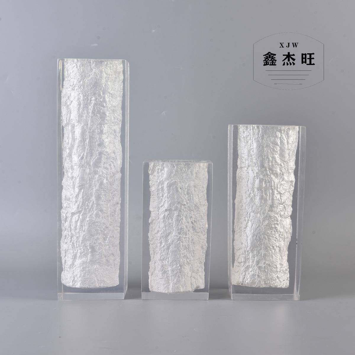 装现代树脂透明插花瓶玄客厅餐桌样板间花软关桌20200423面花器时,家居饰品,花瓶,淘宝优惠券,粉丝福利购,淘宝优惠卷