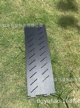 2-5MM厚发泡板磨砂黑色刀卡组装式硬质PP防静电隔板按尺寸定制