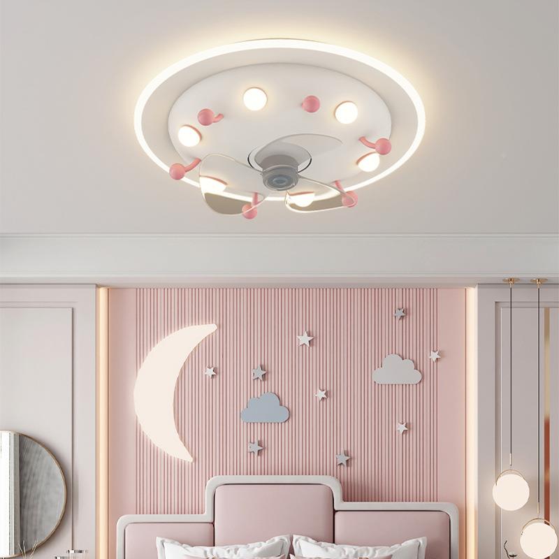 飞吊机儿童房吸顶UEB灯简现代创意家用卧室灯男约孩女孩灯房间风