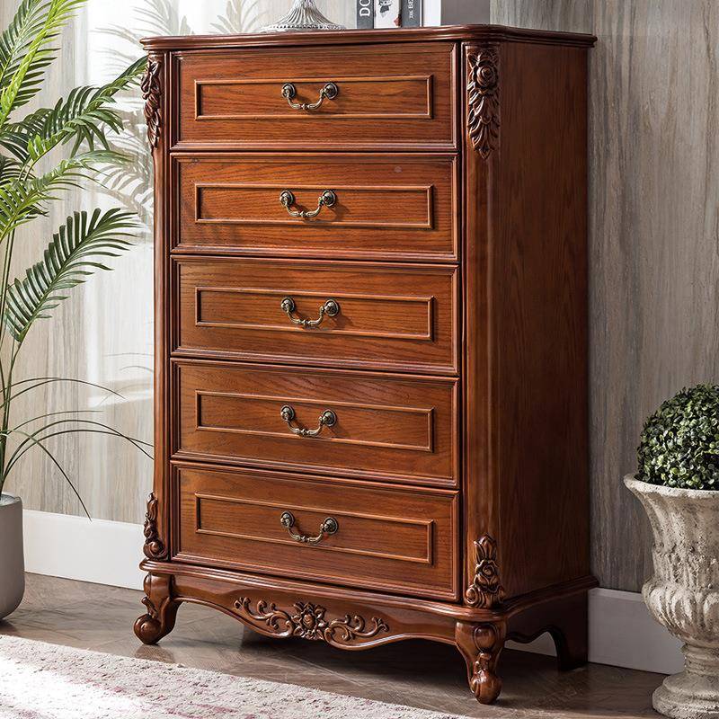 美式实木斗柜三四五斗七柜收玄关柜卧室储ZG-61587纳藏柜子