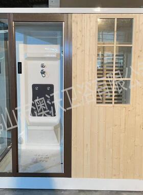 非制标11879一定拿整体淋浴房干湿蒸体式桑房蒸汽房干湿分离厂家