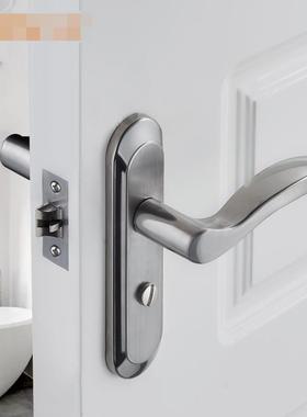 卫生所间门锁厕无浴门锁钥匙通用型室家用锁具不锈钢木门AI-60242