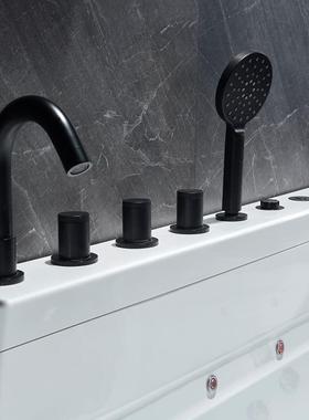 家用酒店亚克力浴缸力成人冲恒浪按摩克智能浴盆温加热XBU亚浴池