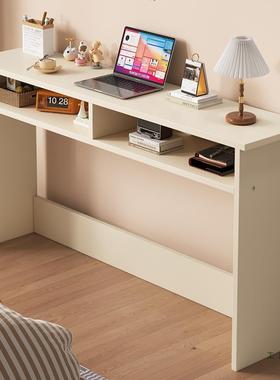 尾墙边10661窄桌长条桌桌靠墙卧室窄夹缝柜床小子储台式写字桌床