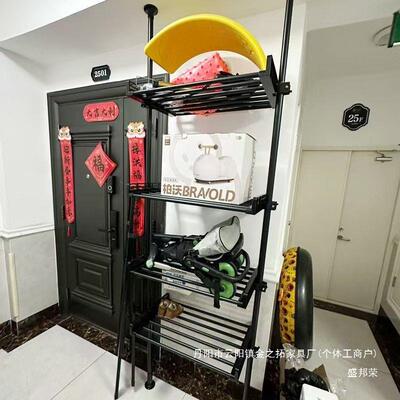 宝厂天家直销顶立地儿童车收收纳架宝玩具自行73633车纳行李收纳