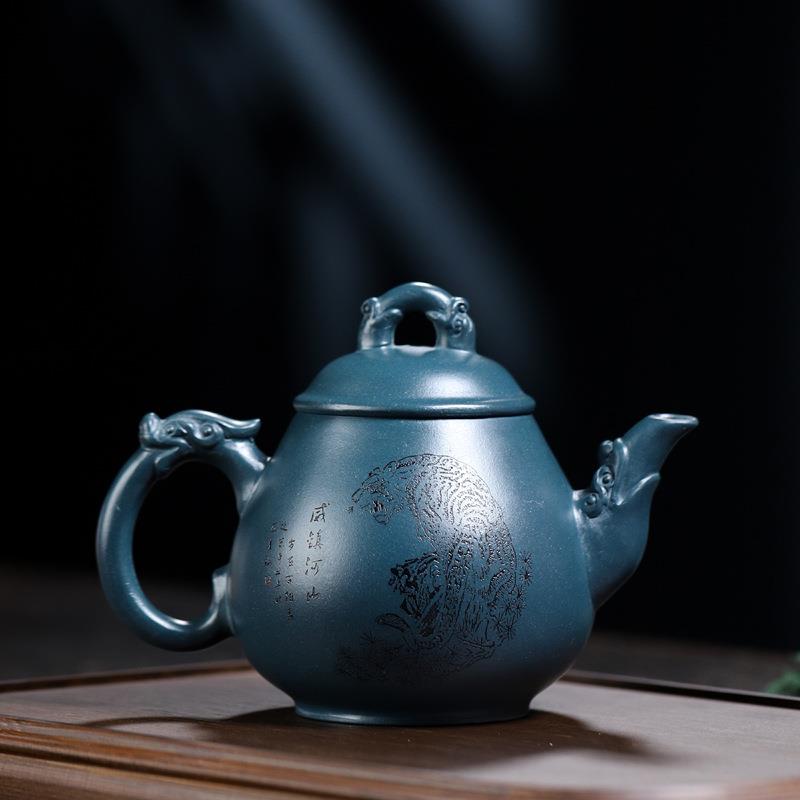 密文直播宜兴名家壶全手工紫砂一件起批龙工潘泡茶ZD-H1797壶艺师