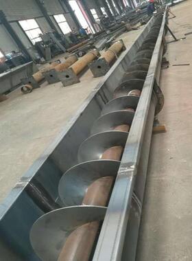 颗厂家输水泥密封螺输送机粒旋物料输送机混凝土u型219螺旋DMZ100